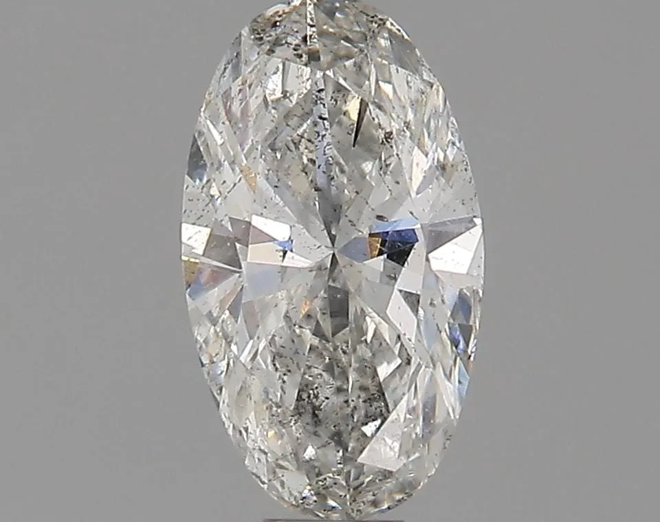 0.36 Carat G I1 Oval Diamond