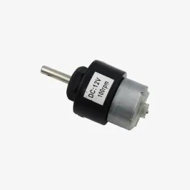 12V 100RPM Geared DC Motor