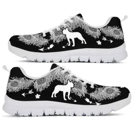 Boston Terrier Sneaker, Boston Terrier Dog Lovers Sneakers Running Shoes Gift Women Men Dog Mom, Boston Terrier Shoes