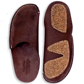 Brown CP Slippers Luxe