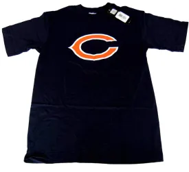 Chicago Bears Reebok Navy "C" Logo Short Sleeve T-Shirt (S)