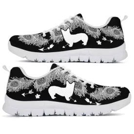 Corgi Sneaker, Corgi Dog Lovers Sneakers Running Shoes Gift Women Men Dog Mom Dog Dad, Corgi Shoes