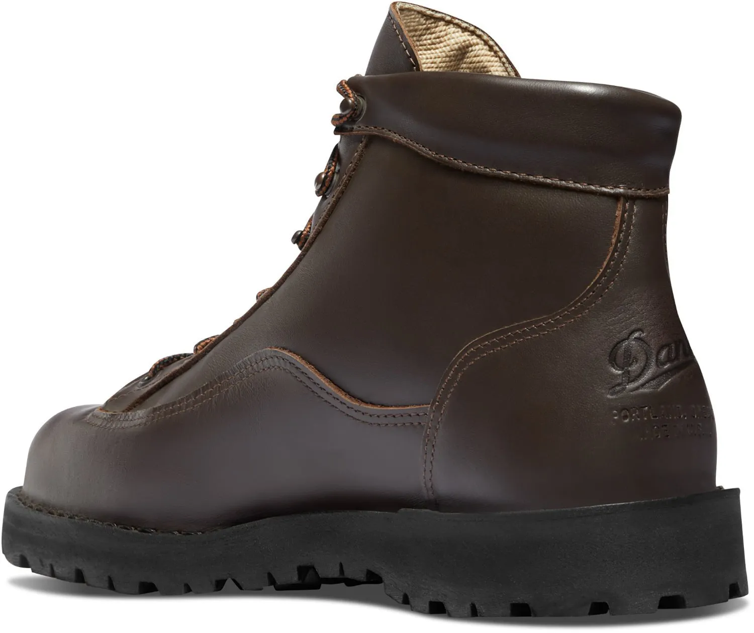 Danner Mens Explorer 6in Brown Leather Hiking Boots