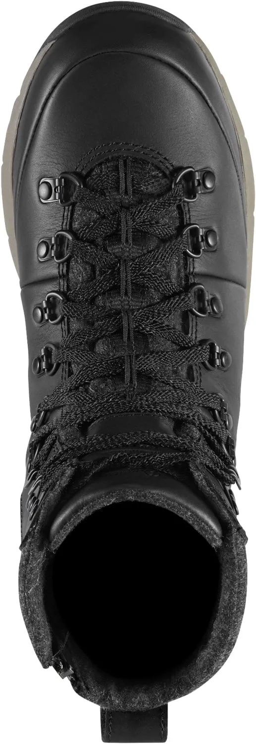 Danner Womens Arctic 600 Side-Zip 7in FG 200G Jet Black/Mojave Hiking Boots