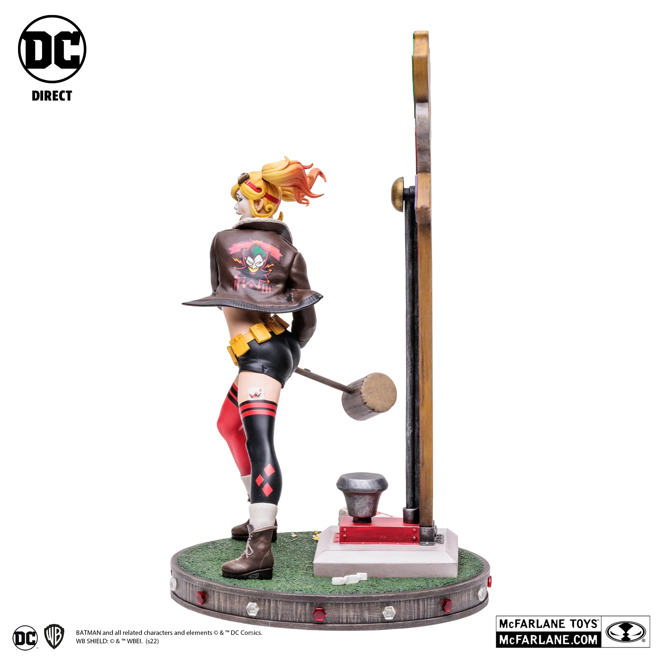 DC Bombshells Harley Quinn Deluxe Version 2 Statue (Limited Edition 5,000pcs) - McFarlane Toys