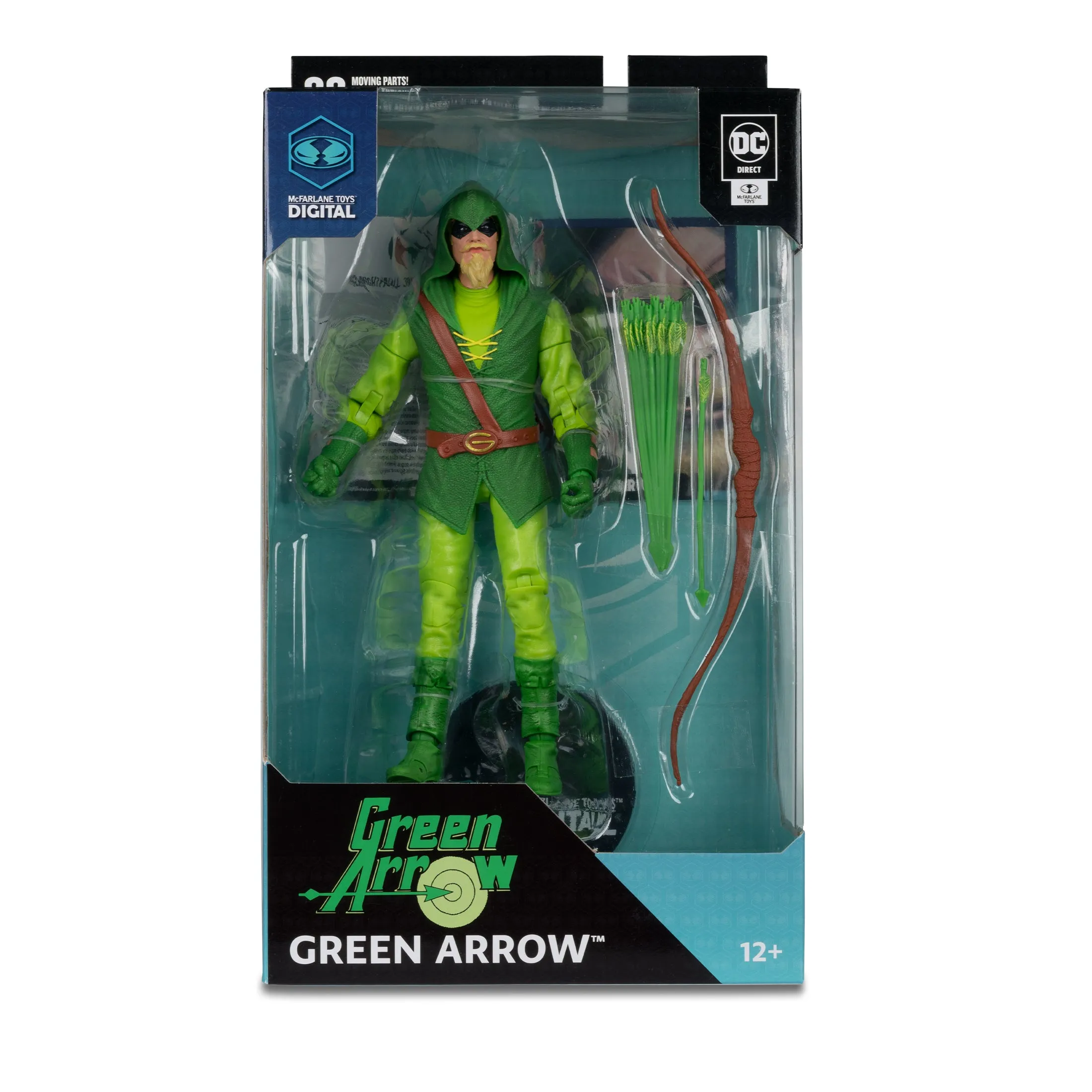 DC Direct Green Arrow (Longbow Hunter) with McFarlane Toys Digital Collectible