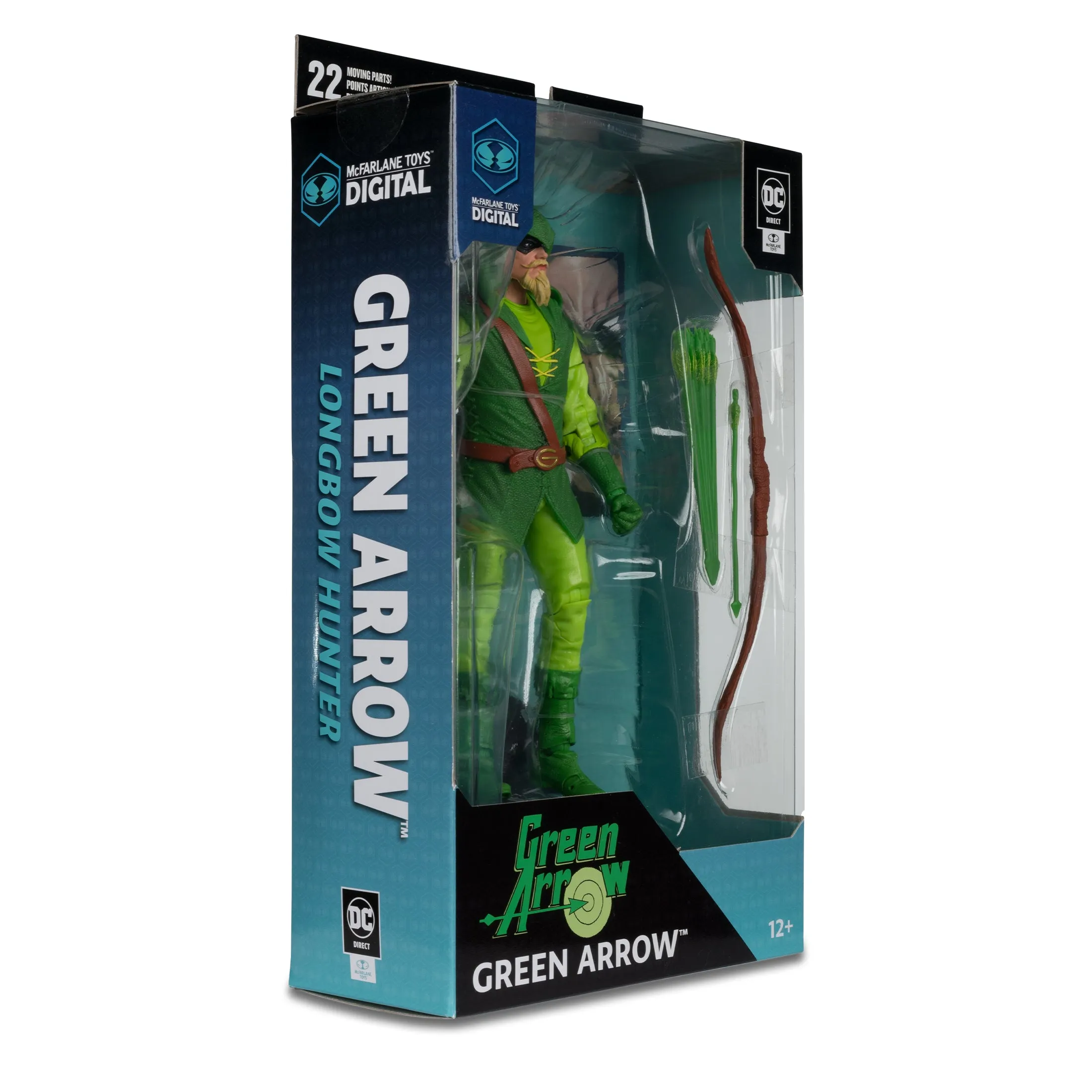 DC Direct Green Arrow (Longbow Hunter) with McFarlane Toys Digital Collectible