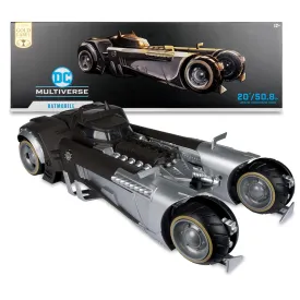 DC Multiverse Batmobile (Batman White Knight) Gold Label Vehicle MTS Exclusive - McFarlane Toys