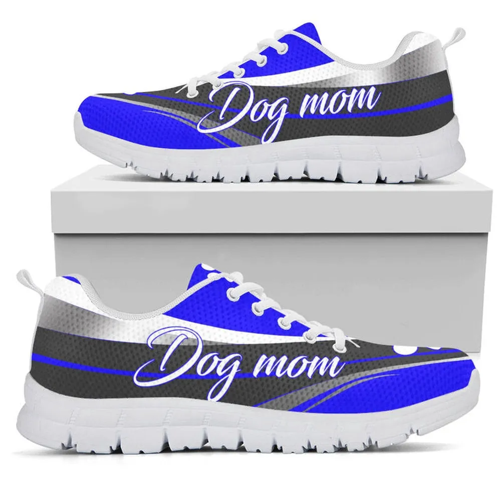 Dog Sneaker, Dog Mom Wave Sneaker Shoes, Dog Shoes