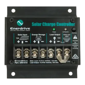 Enerdrive 10A Solar Charge Controller Solar Regulator