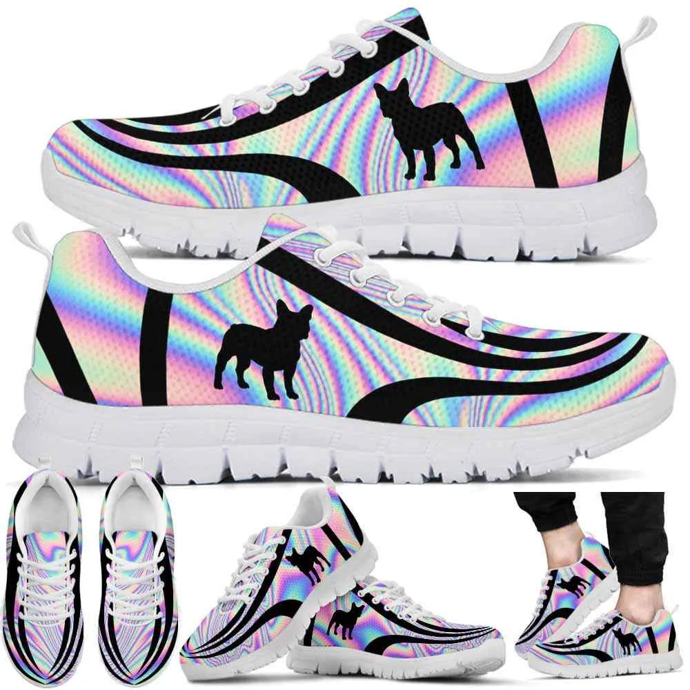 Frenchie Sneaker, Frenchie Dog Lovers Sneakers Gym Running Shoes Gift For Women Men, Frenchie Shoes