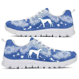 Greyhound Sneaker, Greyhound Dog Lovers Sneakers Running Shoes Gift Women Men, Greyhound Shoes