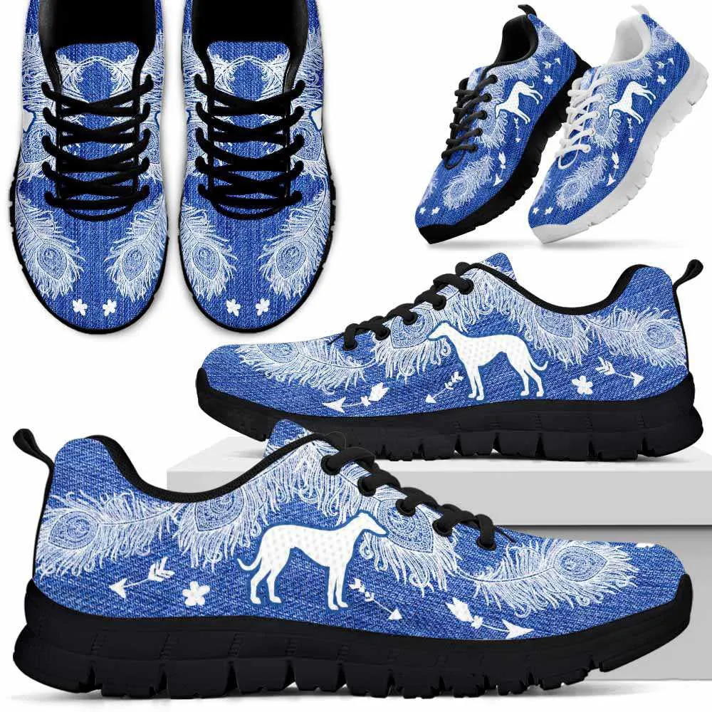 Greyhound Sneaker, Greyhound Dog Lovers Sneakers Running Shoes Gift Women Men, Greyhound Shoes