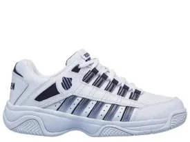 K-Swiss Court Prestir Omni Mens Tennis Shoe (White/Navy)