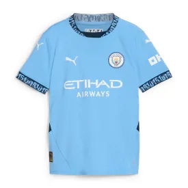 Manchester City 24/25 Home PUMA Junior Jersey Blue