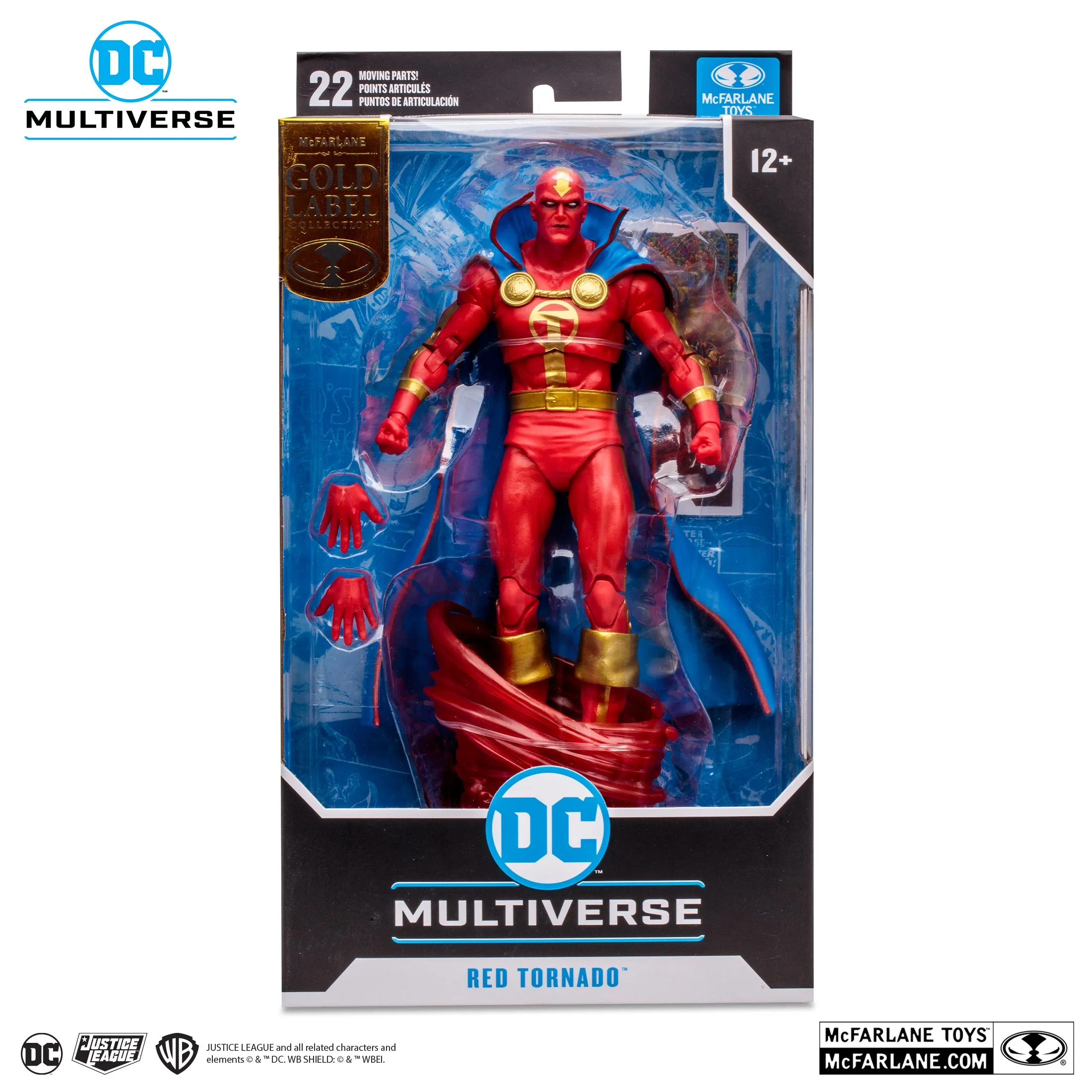 McFarlane Toys DC Multiverse - Red Tornado (Gold Label)