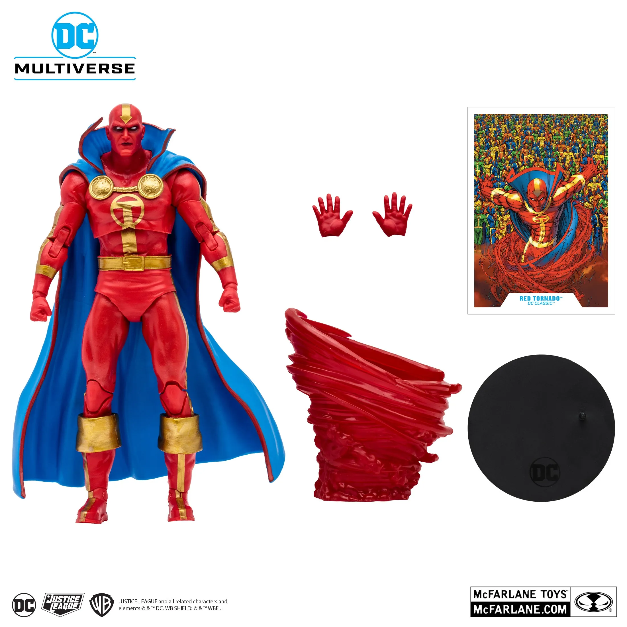 McFarlane Toys DC Multiverse - Red Tornado (Gold Label)