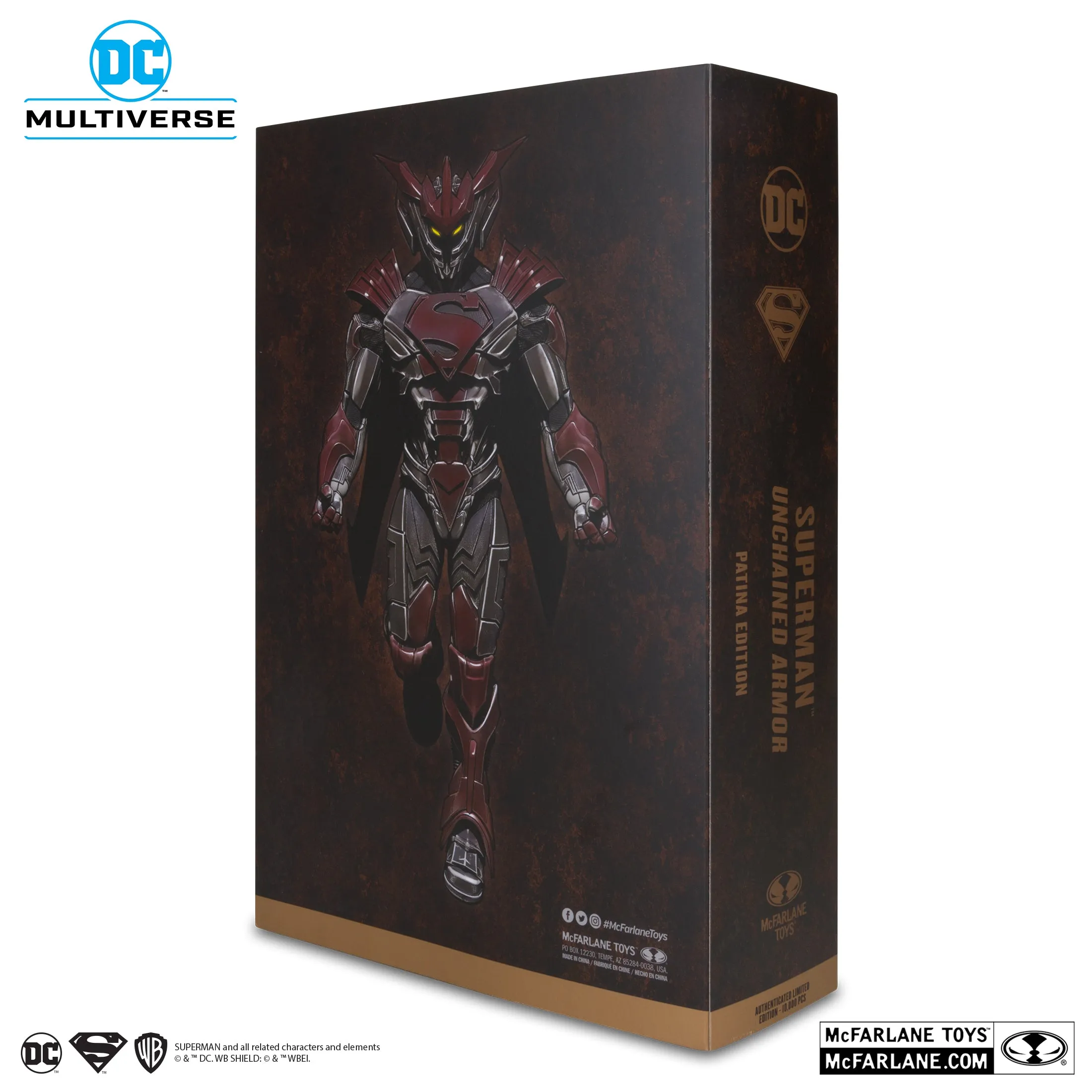 McFarlane Toys DC Multiverse - Superman Unchained Armor (Patina Edition) [Gold Label]