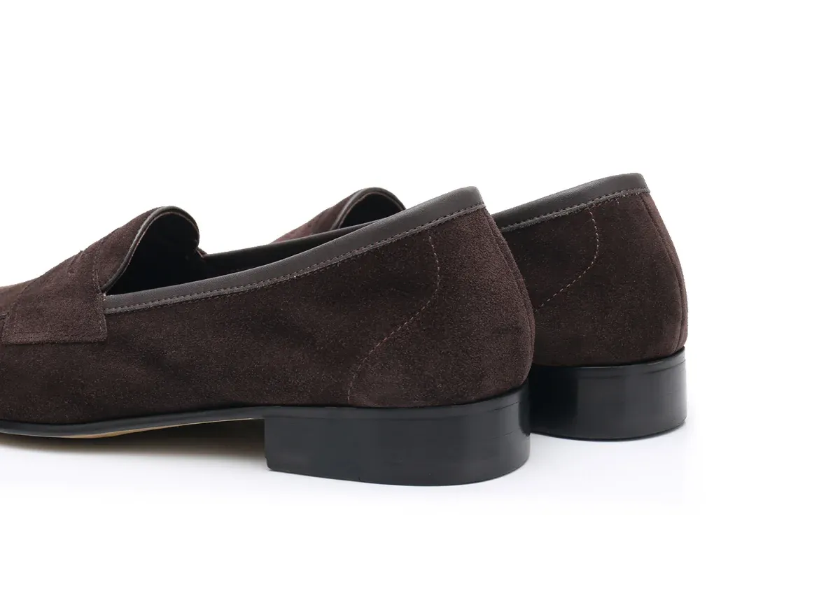 Men's Suede Penny Loafer