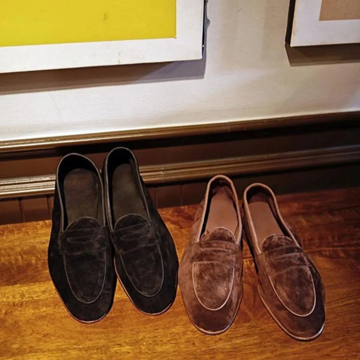 Men's Suede Penny Loafer