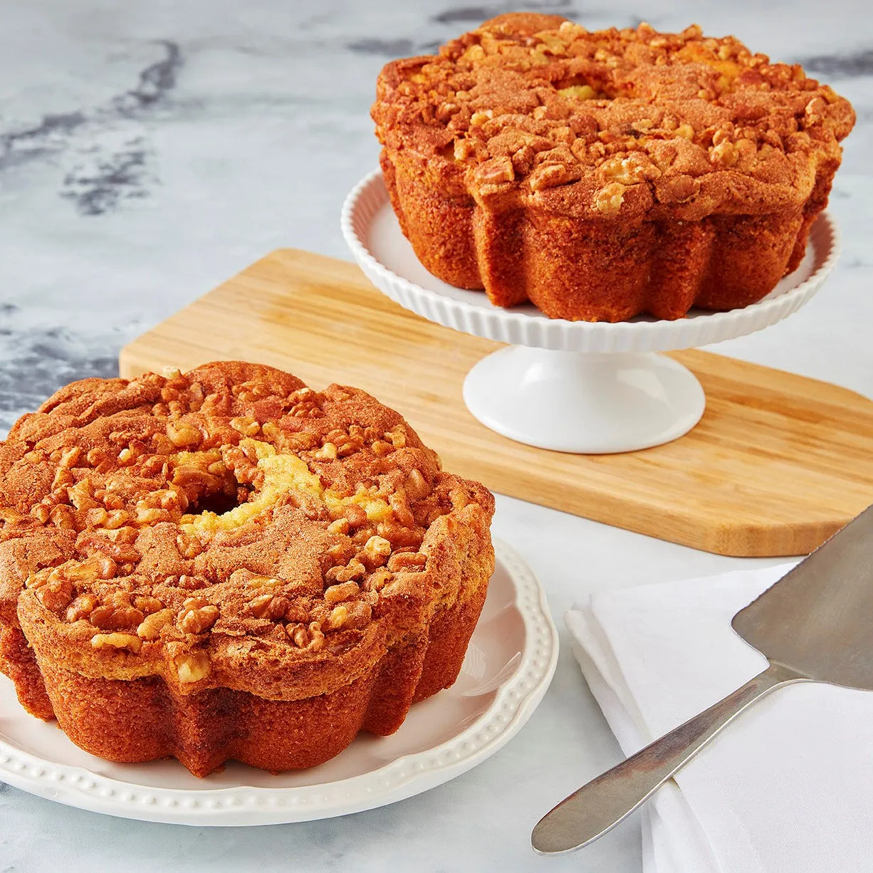 My Grandma's of New England 3.1lb Original Large Cinnamon Walnut Coffee Cake