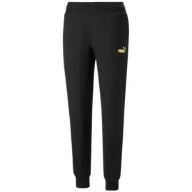 Puma Ess  Metallic Pants Fl Black 849959 01