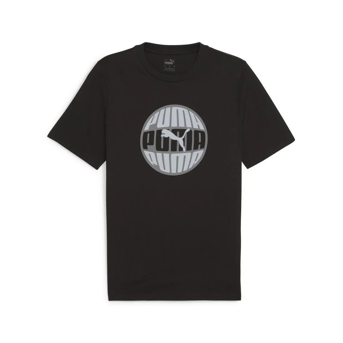 PUMA Graphics Circular Men's Tee Black