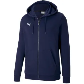 Puma Teamgoal 23 Casuals Hooded Jacket Navy Blue 656708 06