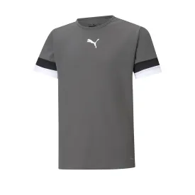 PUMA TEAMRISE JUNIOR FOOTBALL JERSEY GREY