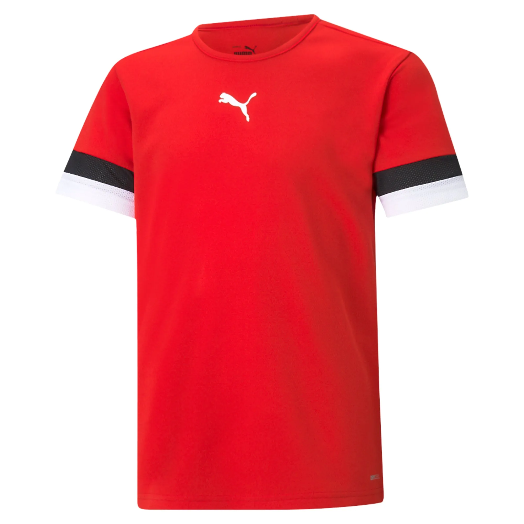 PUMA TEAMRISE JUNIOR FOOTBALL JERSEY RED 704938 01