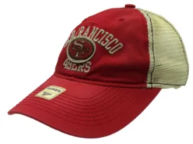 San Franciso 49ers Reebok Vintage Women's Red Adj Strapback Slouch Hat Cap