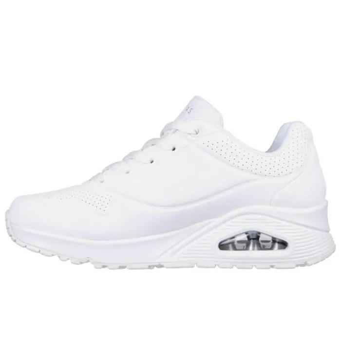 Skechers Uno Stand On Air Womens Trainer MONO White