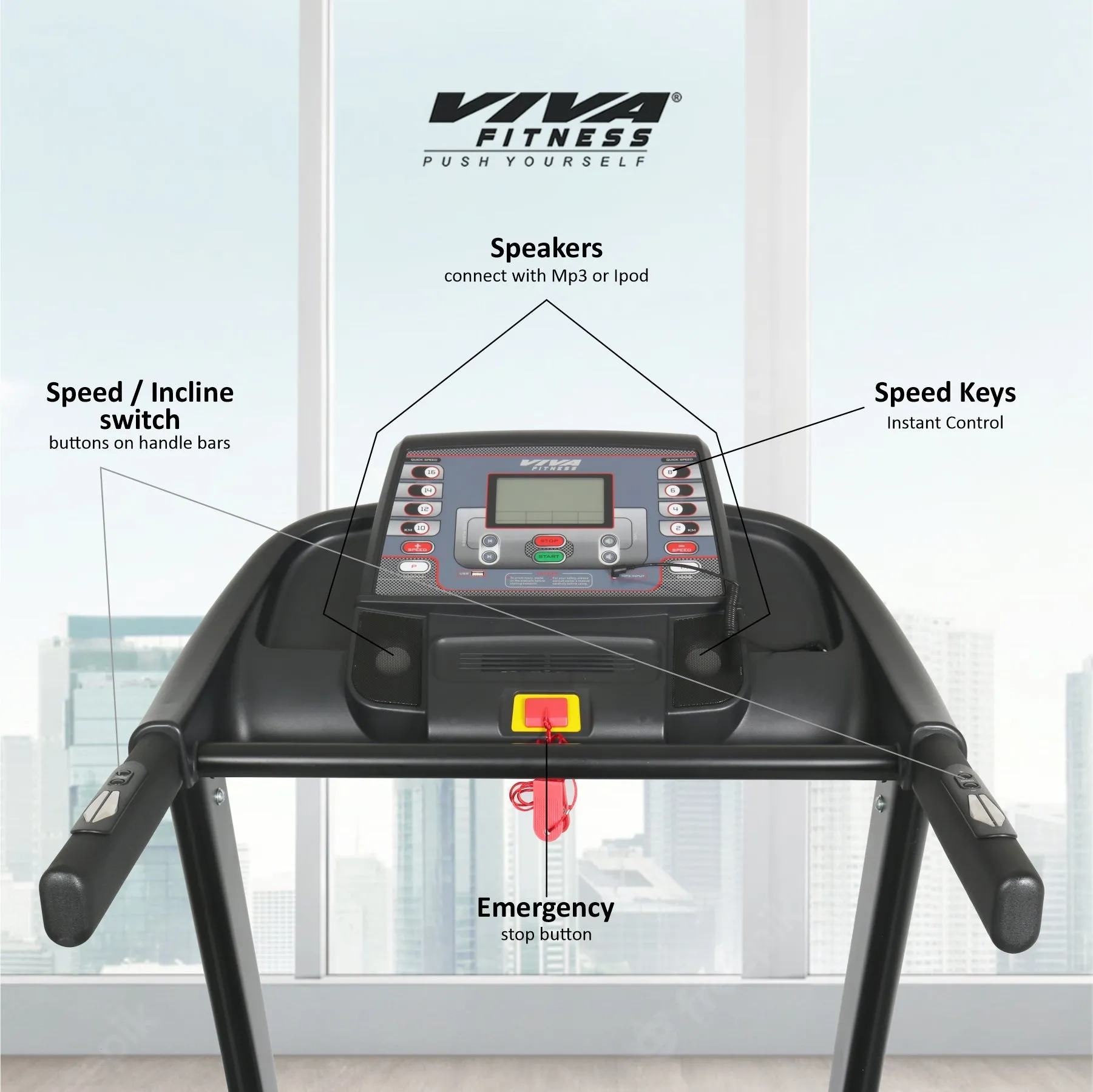 T-51 AC Motorized Treadmill