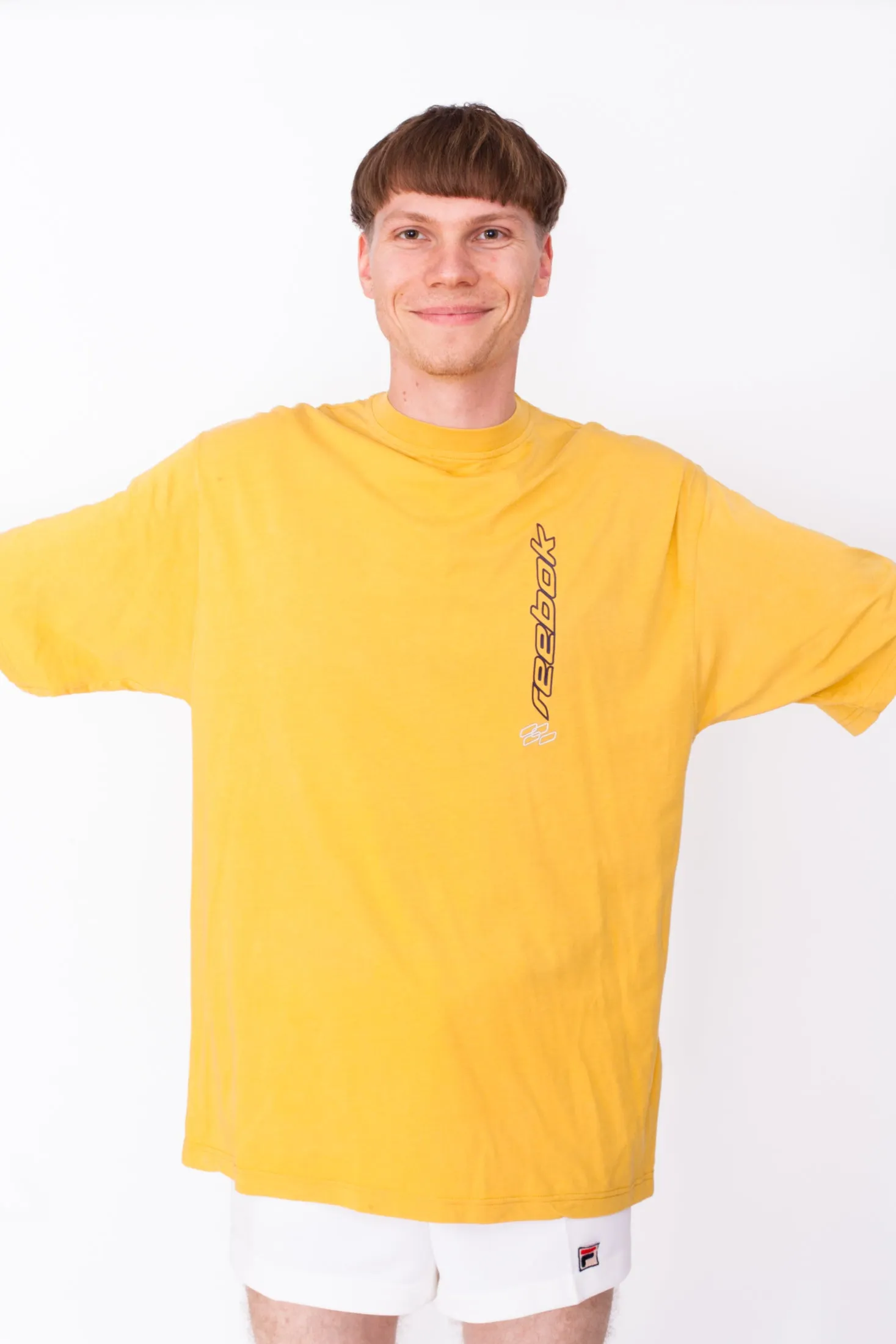 Vintage 90s Reebok Mustard T-Shirt