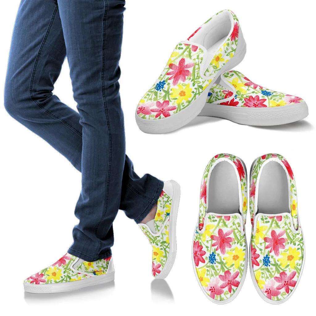 Wildflower Slip On Sneakers